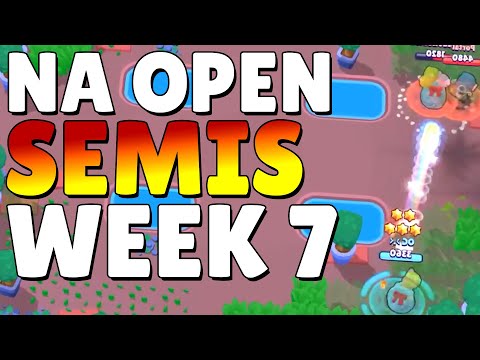 NA open tournament SEMI-FINALS week 7 - Brawl Stars Supercell tournament