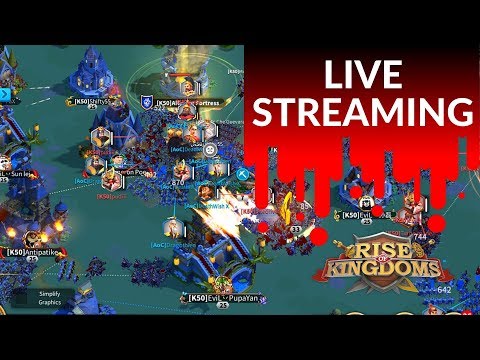 K50 ON LOCK DOWN FIGHT GOES ON - LIVE IN LOST KINGDOM 102 - Rise of Kingdoms