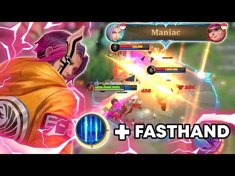 MANIAC!! LING FASTHAND SUPER AGGRESSIVE ON POINT RETRIBUTION Destroys All Enemy | Mobile Legends