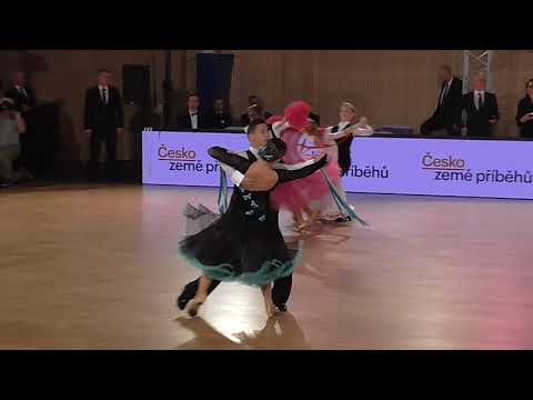 Dominik Veverka - Aneta Zymová /MČR T10 2018/ Kojetín/ Junior I./ Finále/ Slowfox