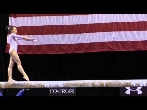 Lauren Navarro – Balance Beam – 2015 P&G Championships – Sr. Women Day 1