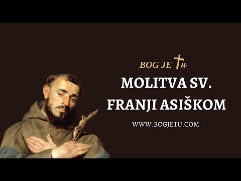 Molitva svetom Franji Asiškom za osobnu potrebu
