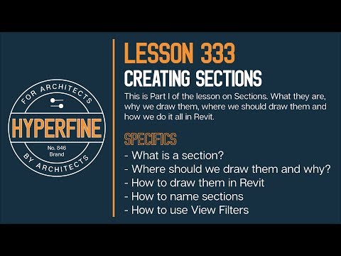 Revit Tutorial: How to Create Sections in Revit
