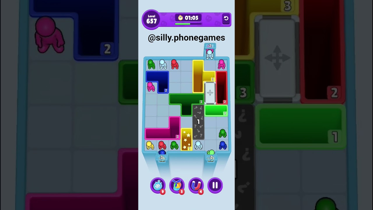 Drop Away Level 657 Walkthrough Solution