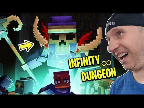 I Fought ENDLESS FOES in an INFINITY DUNGEON | Minecraft