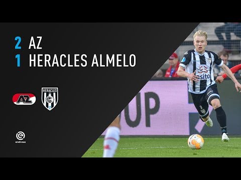 AZ Alkmaar Zaanstreek 2-1 Heracles Almelo