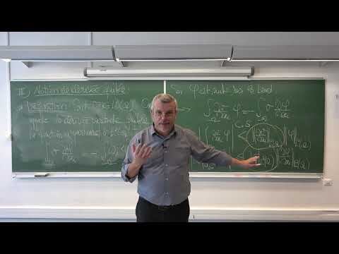 AMEDP Cours 20 - Dérivée Faible et Espace de Sobolev H1