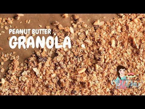 How to make peanut butter granola | Simple homemade granola recipe