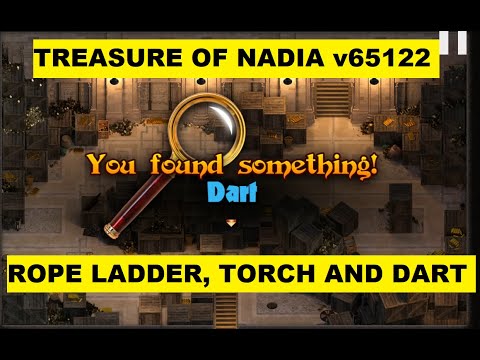 Treasure of Nadia v65122 - Rope Ladder, Torch, and Dart #58