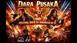 Download lagu Dara Pusaka – Rudal Band | Suno Extreme Speed Metal Cover 240 BPM | Festival Rock Se-Indonesia V mp3