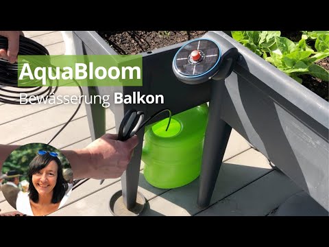 Bewässerungssystem Balkon - Gardena Solar-Bewässerung AquaBloom | Balkon Bewässerung