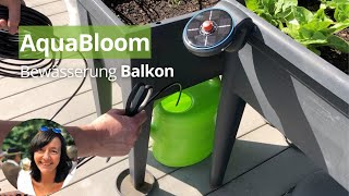 Bewässerungssystem Balkon - Gardena Solar-Bewässerung AquaBloom | Balkon Bewässerung