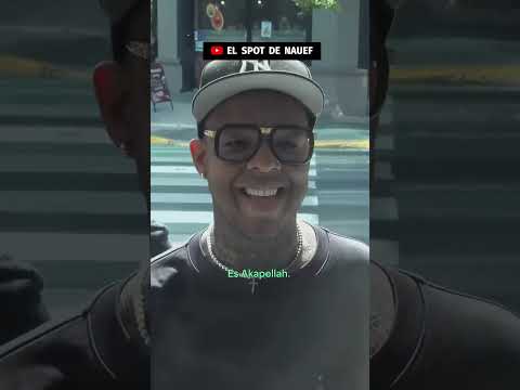 👀 Asi REACCIONAN al ver a Akapellah en la CALLE 🤣 #shorts #rap