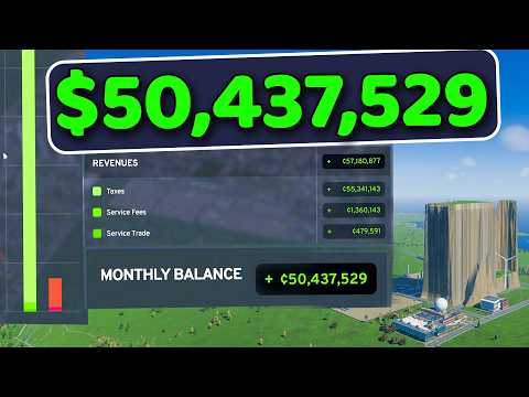 I Built the MOST PROFITABLE CITY in Cities Skylines 2