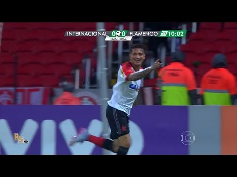Gols Internacional 1 x 2 Flamengo 60 fps - Brasileirão 2015