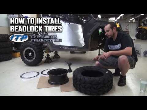 Installing ITP Beadlock/ BajaCross Tires