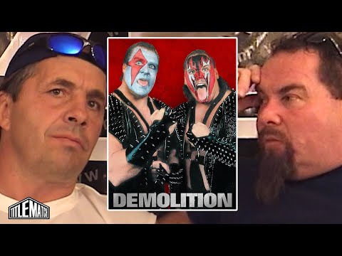 Bret Hart & Jim Neidhart - What Demolition (Ax & Smash) were like to Wrestle in WWF