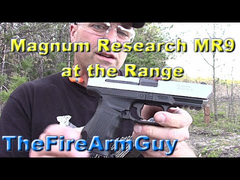 Magnum Research MR9 at the Range - TheFireArmGuy