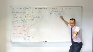 Optimisation Problem with Interacting Rates (2 of 3: Creating the mathematical model)