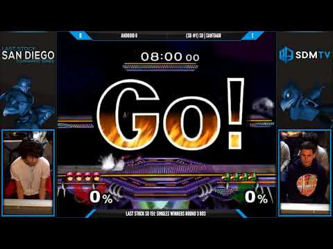 LSSD 151 - Android 0 (Falcon) vs. SD | Santiago (Falco) - SSBM WR3 - Smash Melee