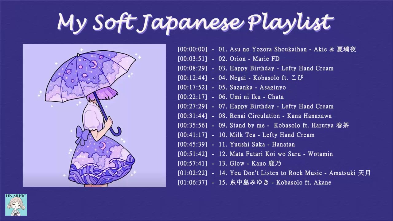 ✧ soft japanese playlist to chill/relax/sleep for weekend ✧