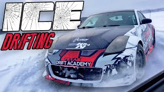 Pro Drifter on a FROZEN LAKE!