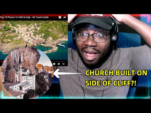 American Reacts | Top 10 Places To Visit In Italy - 4K Travel Guide | Ryan Shirley