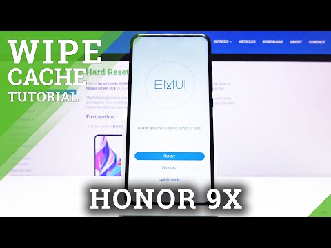 How to Wipe Cache Partition in HONOR 9x – Reset Temporary Cache Files