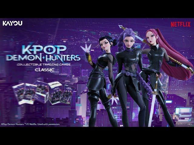 Vídeo relacionado con Expositor de 12 Sobres K-Pop Demon Hunters: Kayou - Tarjetas Coleccionables Edición Energía 001 - Serie 1-A