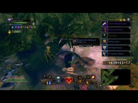 Neverwinter Solo hunt Sirrush