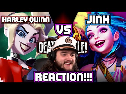 Death Battle Harley Quinn Vs Jinx | Captain's Reactions