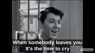 Paul Anka - Its Time to Cry 1959 (On screen Lyrics)