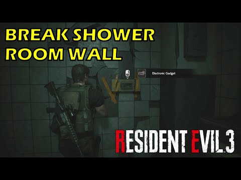 Break the Shower Room Wall | Resident Evil 3 Remake