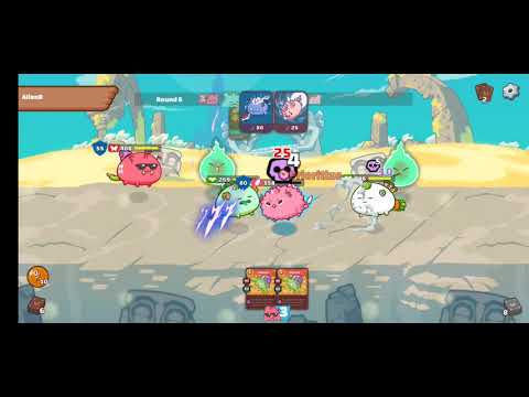 Axie Infinity Poison GamePlay Grass Snake