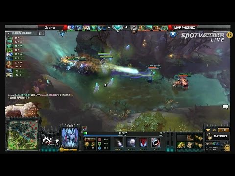 [17.Sep] KDL Tier 1 : 1set MVP Phoenix vs Zephyr -DOTA2,EsportsTV