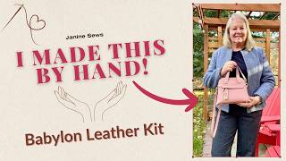 I Made a Real Leather Handbag — By Hand! | Babylon Leather Kit Review