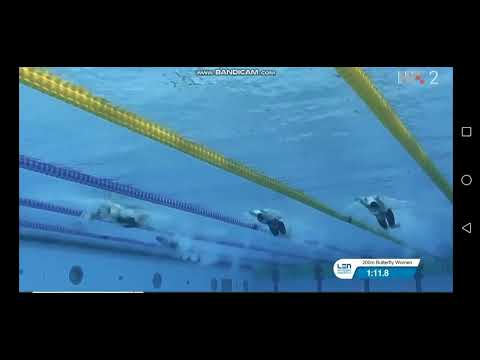 LANA PUDAR - EVROPSKO PRVENSTVO U PLIVANJU 200M LEPTIR (HRT KOMENTATOR)