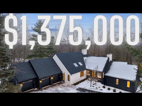INSIDE A STUNNING $1,375,000 PRIVATE SECLUDED HOME IN FRANKLIN LAKES NJ