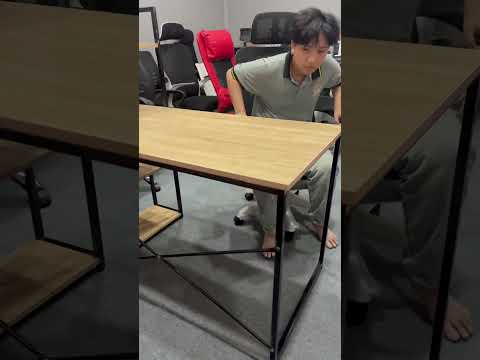 Bàn Văn Phòng Làm Việc 3 Kệ Sách - BLV8