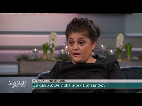 ”Jag förstod att jag var vaken men kroppen rörde inte sig” - Malou Efter tio (TV4)