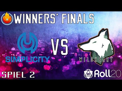 CCL by Roll 20 | Upper Final Wildheart Esports vs Simplicity | Game 2 (german)