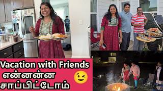Tamil Nadu Full meals for Lunch!! Grilling!! Campfire!! ~Full DAY VLOG with Friends~ Family Traveler