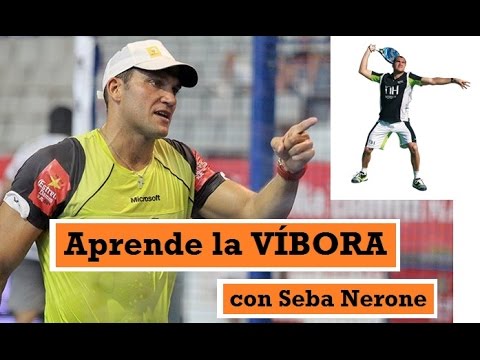 Aprende la VÍBORA de Pádel con Seba Nerone