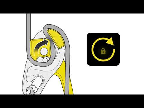 PETZL RIG  Compact self braking descender AUTO LOCK SYSTEM