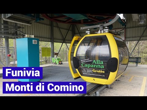 Funivia Monti di Comino Seilbahn im Tessin