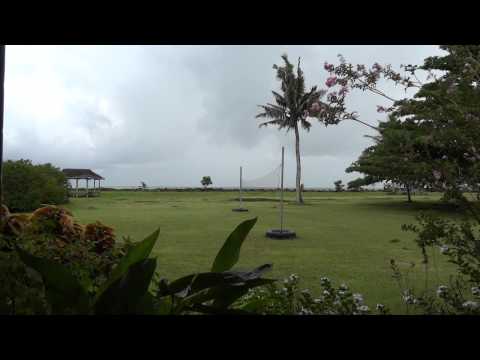 View from our porch, Lalomalava, Savaii