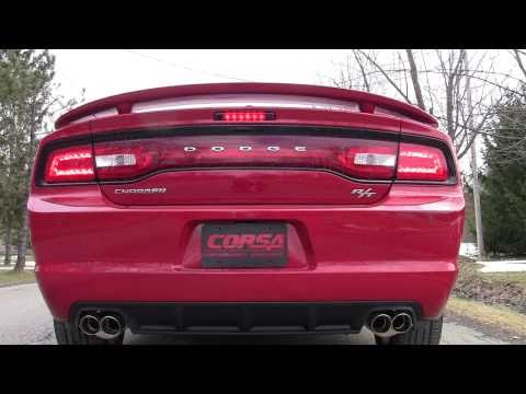 Incredible Sounding CORSA Performance 2011 Dodge Charger 5.7L SPORT PN 14525 Exhaust System