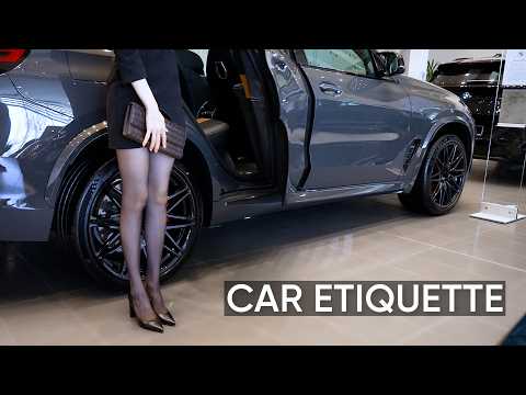 Car Etiquette 101: How to Enter & Exit a Car Elegantly