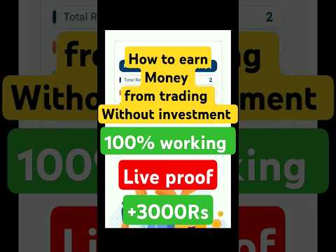 How to earn money from trading without investment #stockmarket #trading #election #result