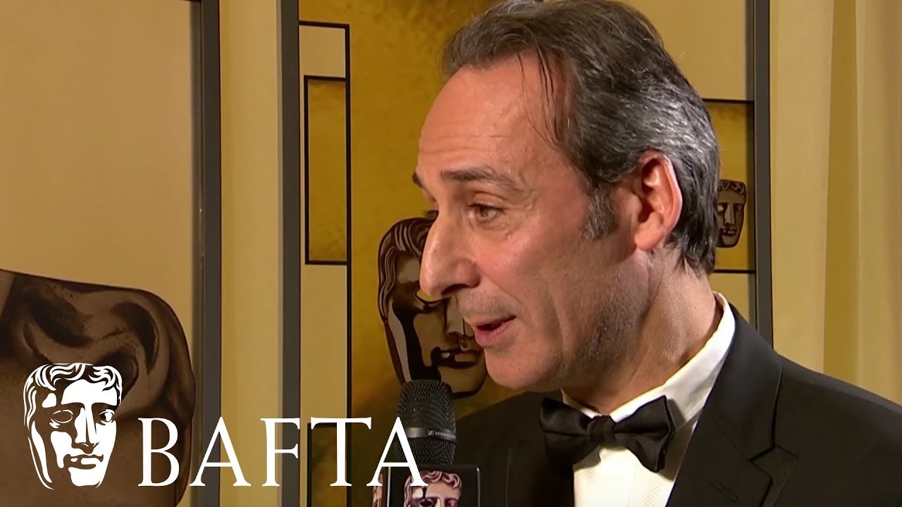 Alexandre Desplat talks backstage on his Original Music BAFTA win for The Shape of Water
